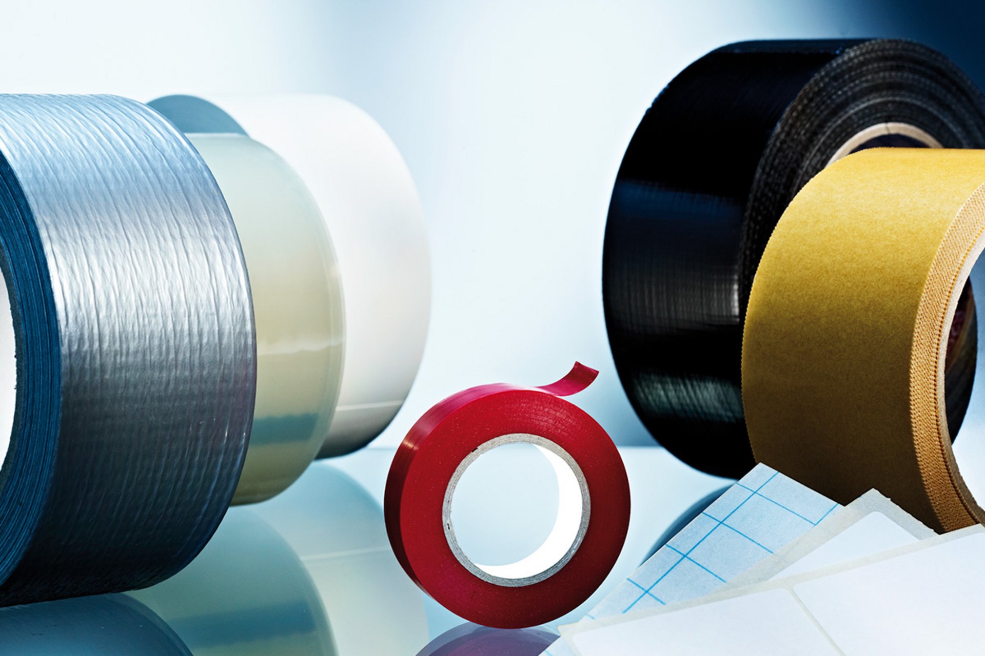 Adhesive sales tape industry